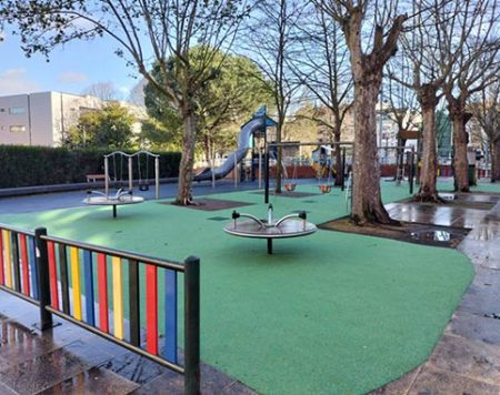 Zona de juegos de Ezkurdi. (DU)
