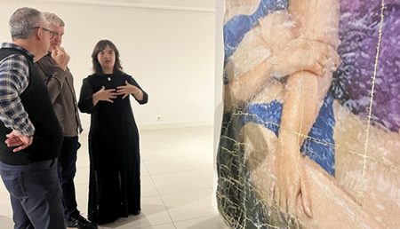 GURE ARTEAn en la Casa Torre de Ariz Presentación de la muestra. (BU)