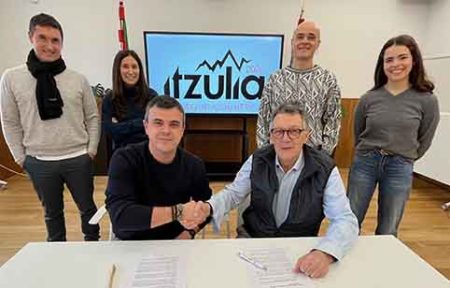 Galdakao, salida y llegada de una etapa de la Itzulia 2026 La firma del acuerdo se ha producido hoy. (GU)