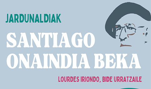 Jornadas sobre Lourdes Iriondo en torno a la beca Santiago Onaindia Santi Onaindia beka_jardunaldiak