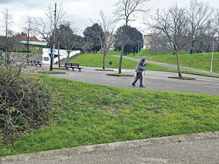 Zona baja de. Parque Bizkotxalde. (AGE)