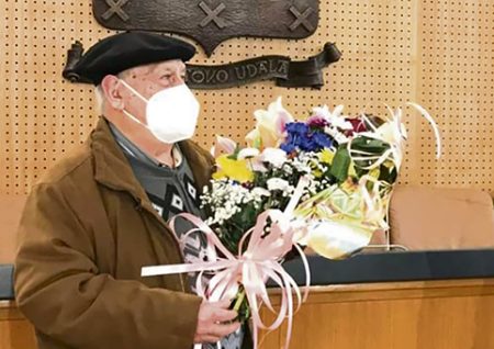 Eusebio Vico cumple 105 años. (GU)
