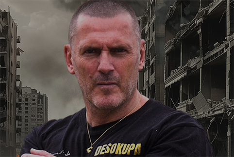 EH Bildu, Elkarrekin y PSE se oponen a la presencia de Desokupa en Amorebieta-Etxano Daniel Esteve, líder de Desokupa. (D)