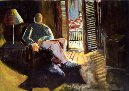Exposición ‘Melancolía’, de Waldo González, en Taberna Mayor Una obra de Waldo González.