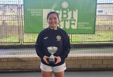Ainhoa Meili, campeona absoluta en el Máster de Bizkaia Ainhoa Meili. campeona absoluta. (TG)