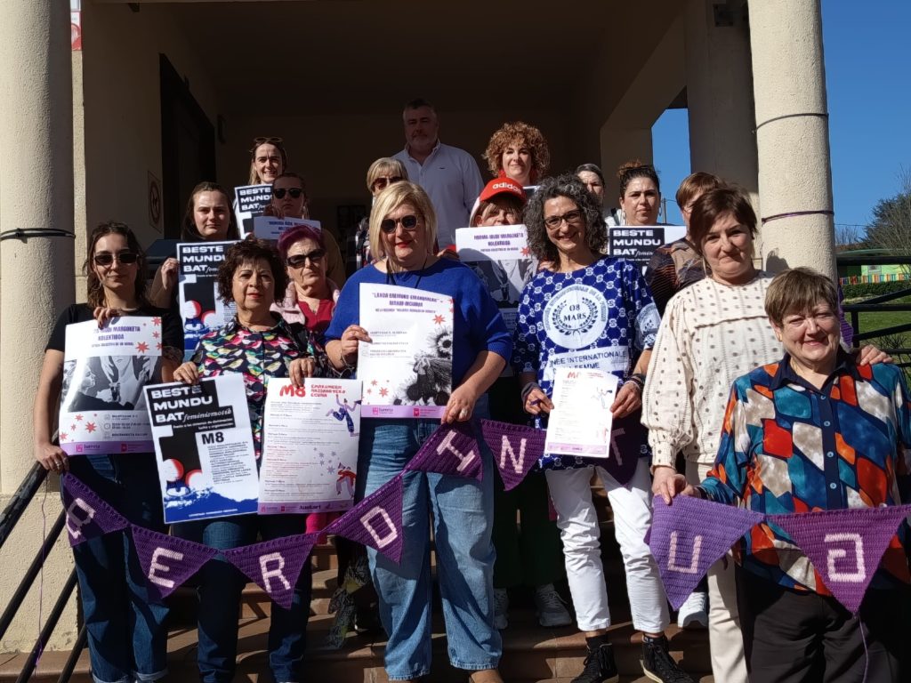 Presentación de los actos para el 8 de marzo. (IU)