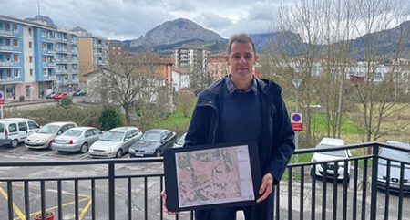 Mikel Garaizabal, portavoz de EAJ-PNV en Abadiño. (EAJA)