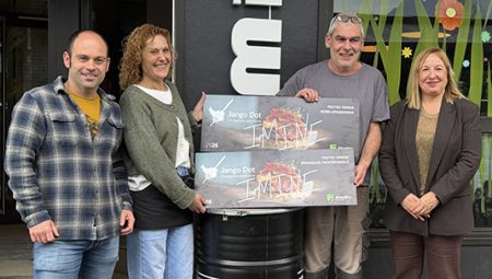 Entrega del premio. (AU)