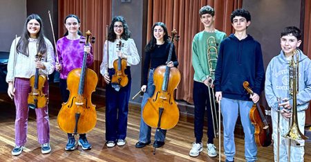 Los estudiantes seleccionados de la Escuela de Música y Conservatorio Bartolomé Ertzilla de Durango. (DU)