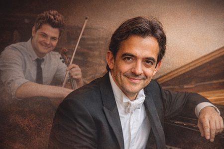 El recital lo darán Josu Okiñena y Alexandre Da Costa . (DU)