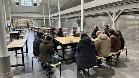 Taller de cocina, cata, conociendo al productor y show cooking en el Mercado de Durango mercado
