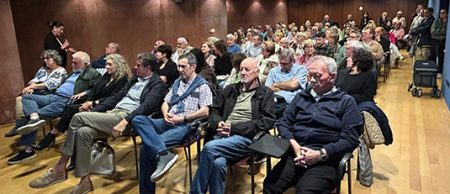 Un momento de la reunión. (DU)