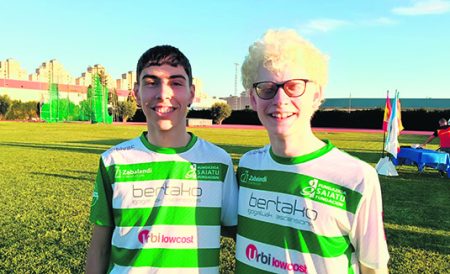 Aner Arostegi, mejor atleta en el Campeonato de España Promesas Paralímpicas de Atletismo