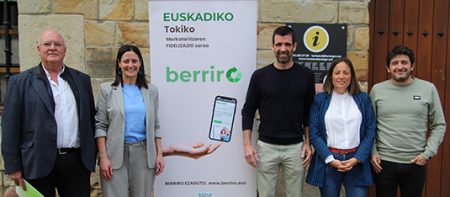 Presenta en Durango ‘Berriro’, sistema de fidelización en red que impulsará Presentación de Berriro. (DU)