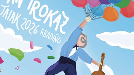 Llegan las fiestas de San Trokaz en Zelaieta con la kalejira de Gerbas cartel fiestas