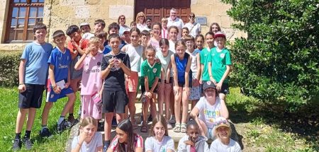 Los alumnos de Iurreta terminan el segundo año en la Agenda Escolar 2030