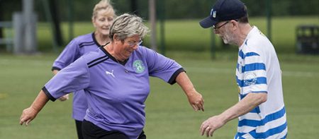 Inscripción en el programa de walking football para envejecer activo Walking football