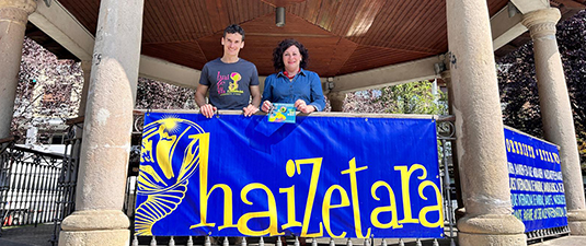 Haizetara, a la vuelta de la esquina Presentación de Haizetara. (AU)