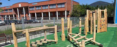 Entorno recreativo inclusivo en Maiztegi Herri Eskola