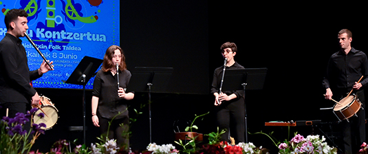 Concierto ‘Durango Hiria’ con el txistu de protagonista Siloberri txistu