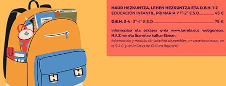 Solicitud de ayudas para gastos derivados de la educación del curso 2025/26