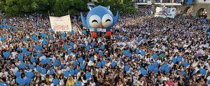 fiestas amorebieta txupinazo