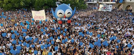 ¡Que comiencen las fiestas de Amorebieta! fiestas amorebieta txupinazo
