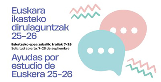 Subvenciones para el aprendizaje de euskera