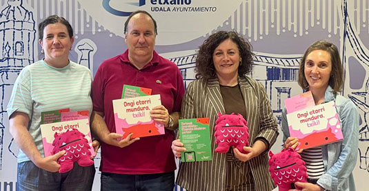 Bienvenida a los bebés con el libro “Ongi etorri mundura, txiki!”