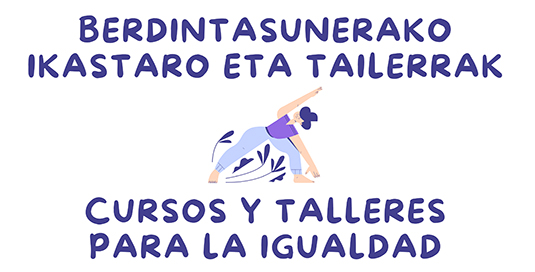 Inscripción para los Cursos y Talleres para la Igualdad