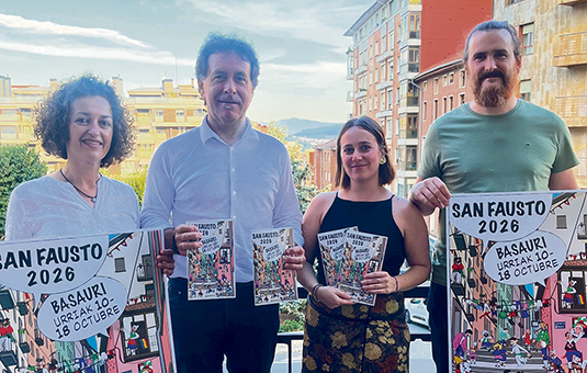 ¡Llegan las fiestas a Basauri con un programa lleno!