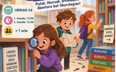 Amorebieta-Etxano celebra el Día de las Bibliotecas este fin de semana