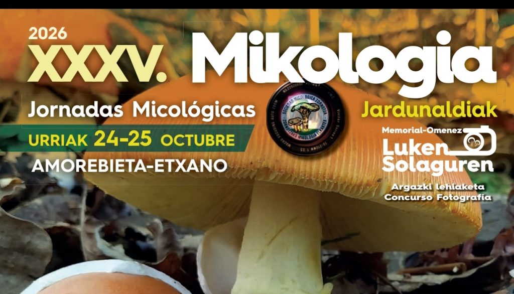 XXXV Jornadas Micológicas este fin de semana